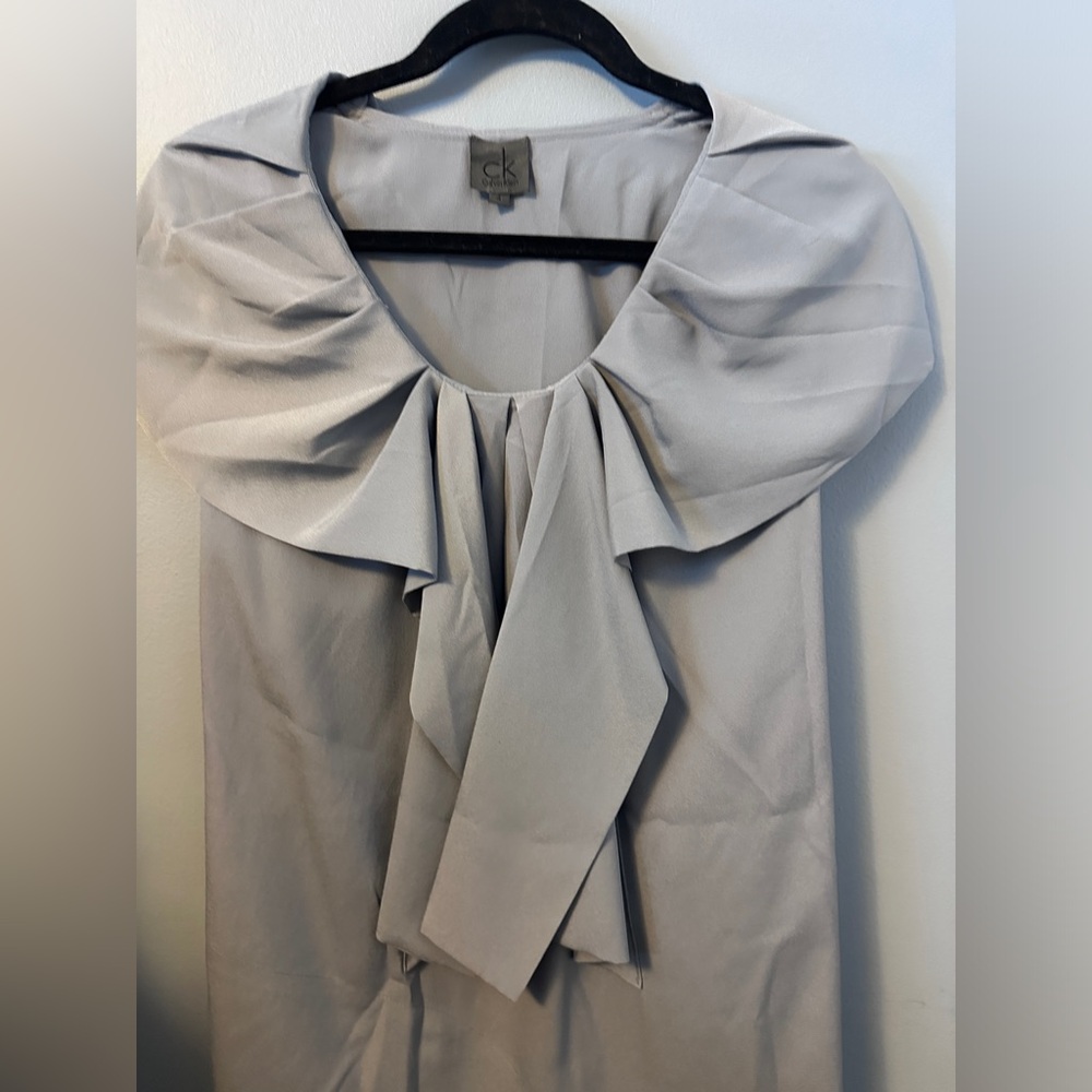 Short Gray Dress Calvin Klein